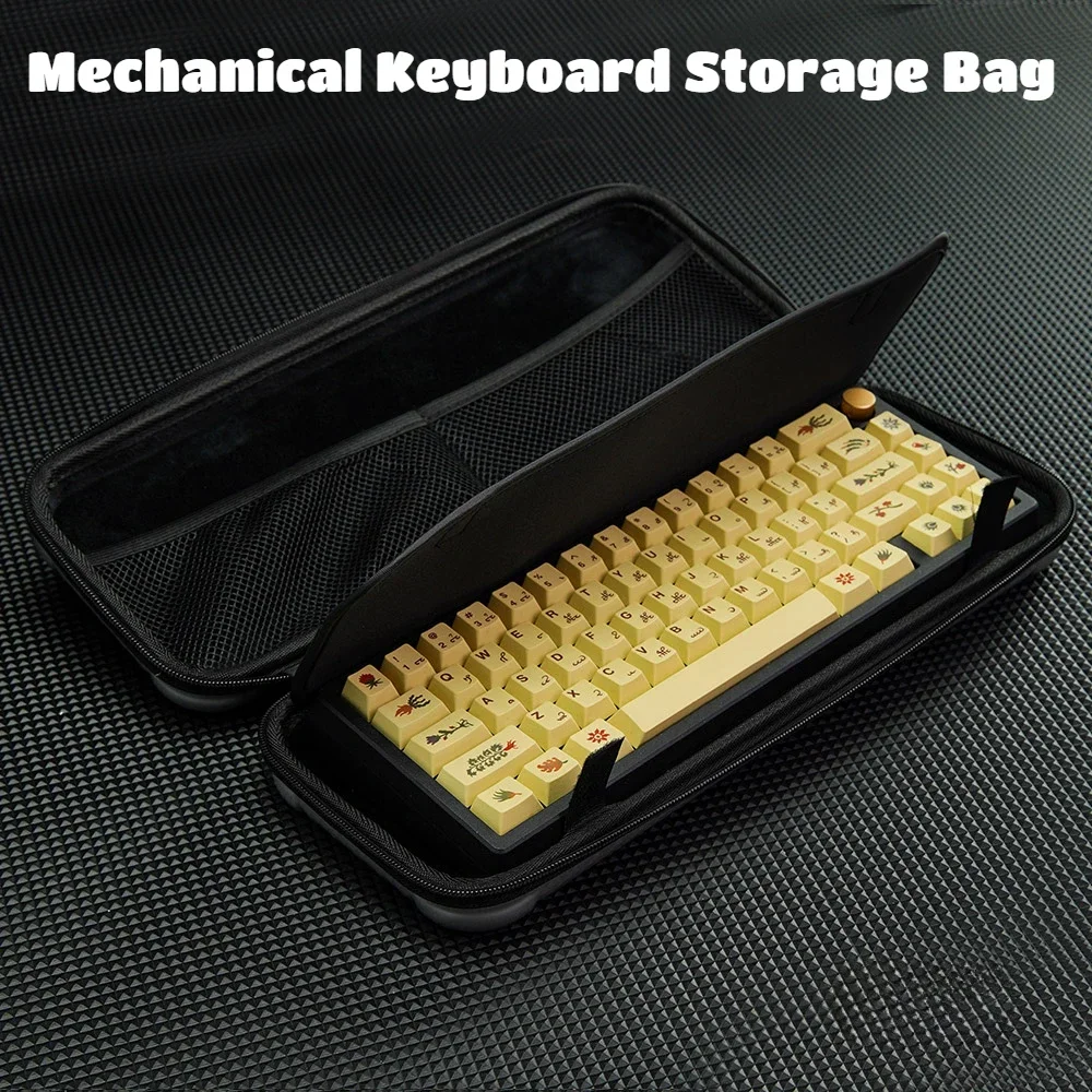 ECHOME Mechanical Keyboard Storage Bag Custom Traveling Airline Case Portable Dust Case for 60% 75% 80% 100% Layout Keyboard