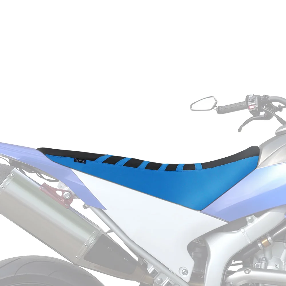 Motorcycle Non-Slip Seat Cover For Yamaha WR250X WR250R WR 250 X Waterproof Seat Saddle Cushion Pad Cover Striped Grip Gripper