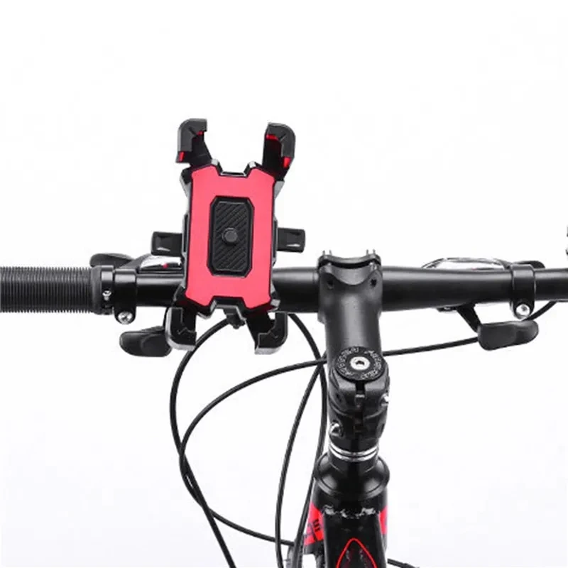 

Motorcycle Phone Mount 360 Rotation Electric Bicycle Holder for iPhone Xiaomi Mountain Bike Handlebar Clamp Anti Slip
