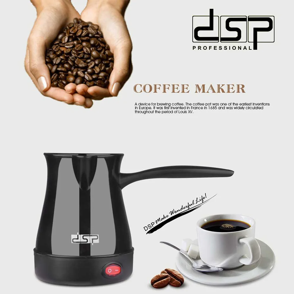 DSP Electric Heating Plastic Milk Jug Coffee Pot Traditional Middle Eastern Electric Turkish Coffee Maker Drop Shipping