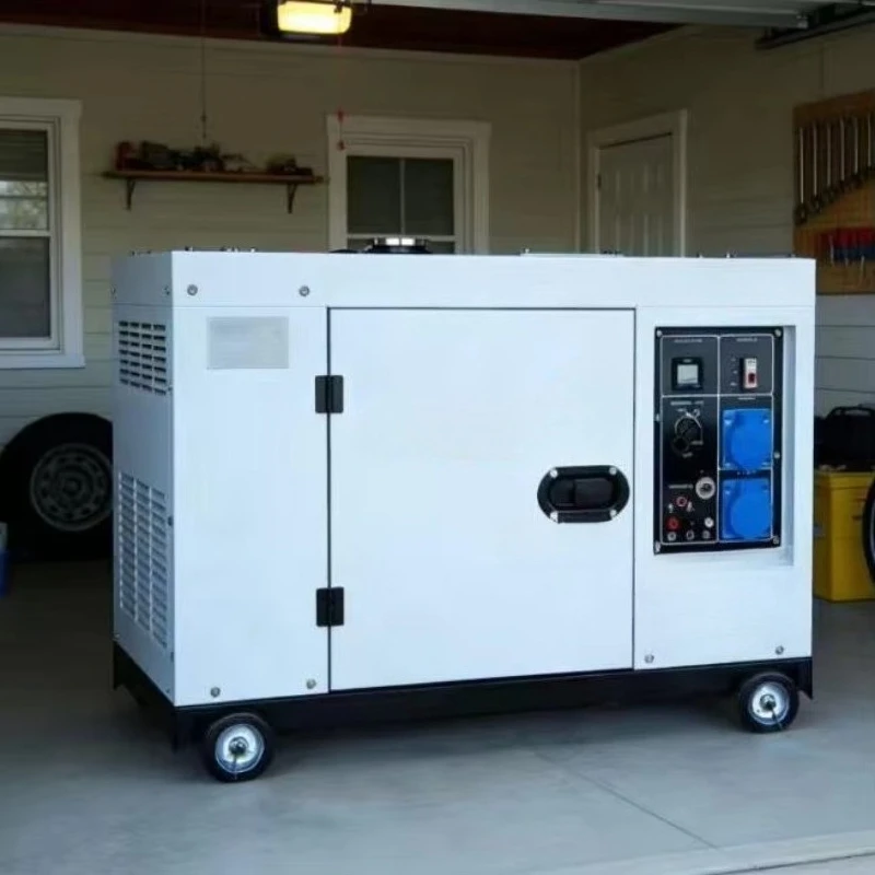 

Portable Small Silent Generators 3kW 5kW Genset Commercial Air Cooled Generator Set for Home Use