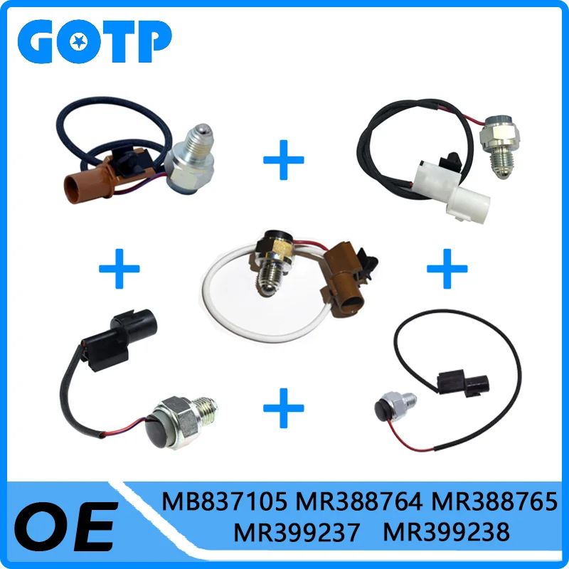 

5pcs GOTP Brand MB837105 MR388764 MR388765 MR399237 MR399238 T/F Gearshift Lamp Control Switch For Mitsubishi Pajero Montero