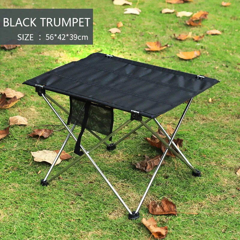 Outdoor Camping Table Portable Foldable Desk Computer Bed Ultralight Aluminium Hiking Climbing  Fishing Picnic Folding Tables