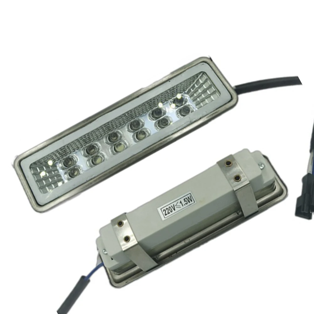 12V 220V Square LED Light Panel for Stoves Range Hoods Bright Illumination with Metal Casing for Kitchen Lighting Needs