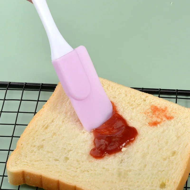 1pcs Kitchen Silicone Cream Butter Cake Spatula Batter Scraper Brush Butter Mixer Cake Brushes Baking Tool Kitchenware Tools