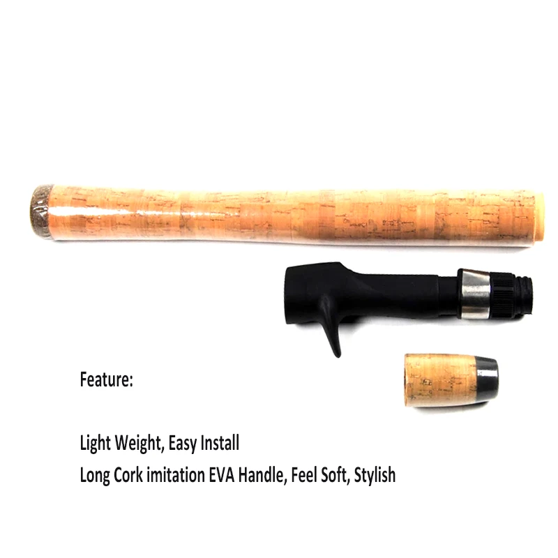 Empuñadura Corcho EVA Baitcast – Juego reparación caña pescar DIY - imagen 4