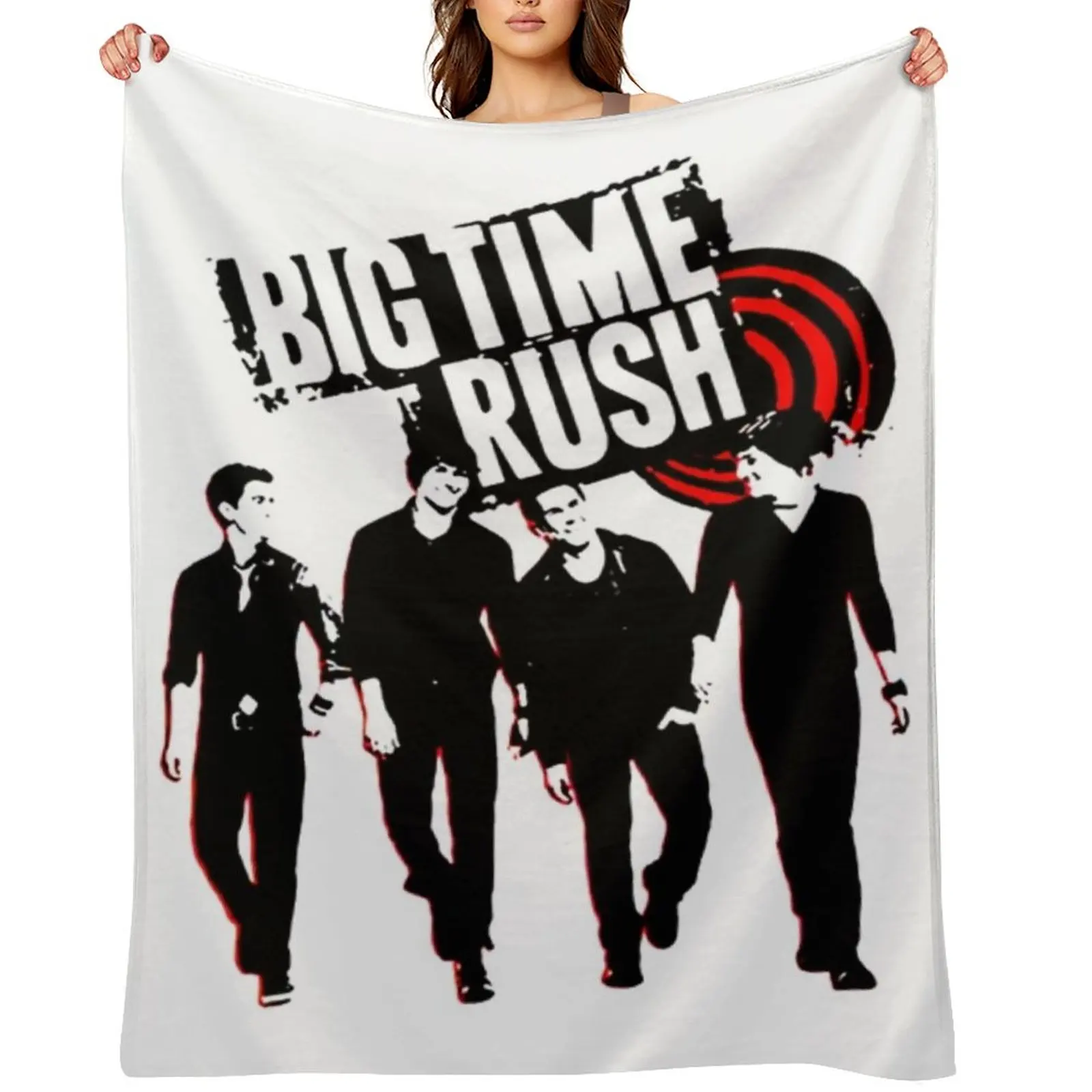 

Big Time Rush Band Throw Blanket Blankets For Baby Decorative Sofas Thin sofa bed Blankets