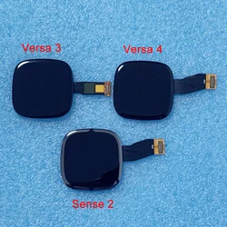 Original New For Fitbit Versa 2 LCD Display Screen Touch Panel Digitizer For Fitbit Versa 3 Smart Watch LCD Sense 2 Versa 4 LCD