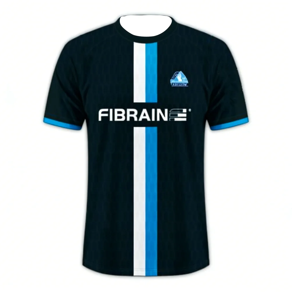 2026 Stal Rzeszow Kurzarm-Teamshirt Polnische Liga Fan-Version Atmungsaktives Schnelltrocknendes Sport-T-Shirt für Fans – Detail 4