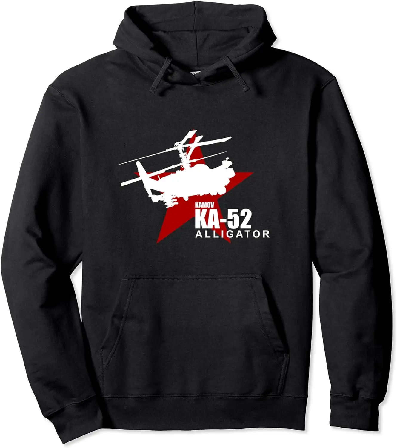 Kamov Ka-52 Alligator Attack Helicopter Pullover Hoodie New 100% Cotton Comfortable Mens Clothing Military Aviation Streetwear