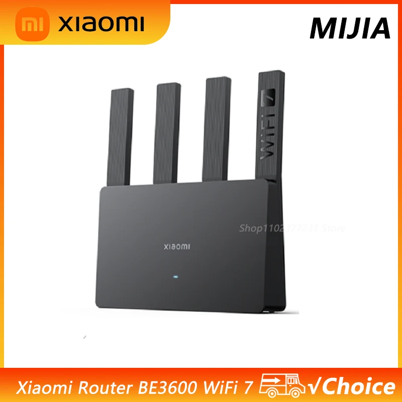 

Маршрутизатор Xiaomi BE3600 WiFi 7 3570 Мбит/с MLO, двухдиапазонная агрегация, двойной WAN LAN, игровая сетка для ускорения, сетевой повторитель, удлинитель