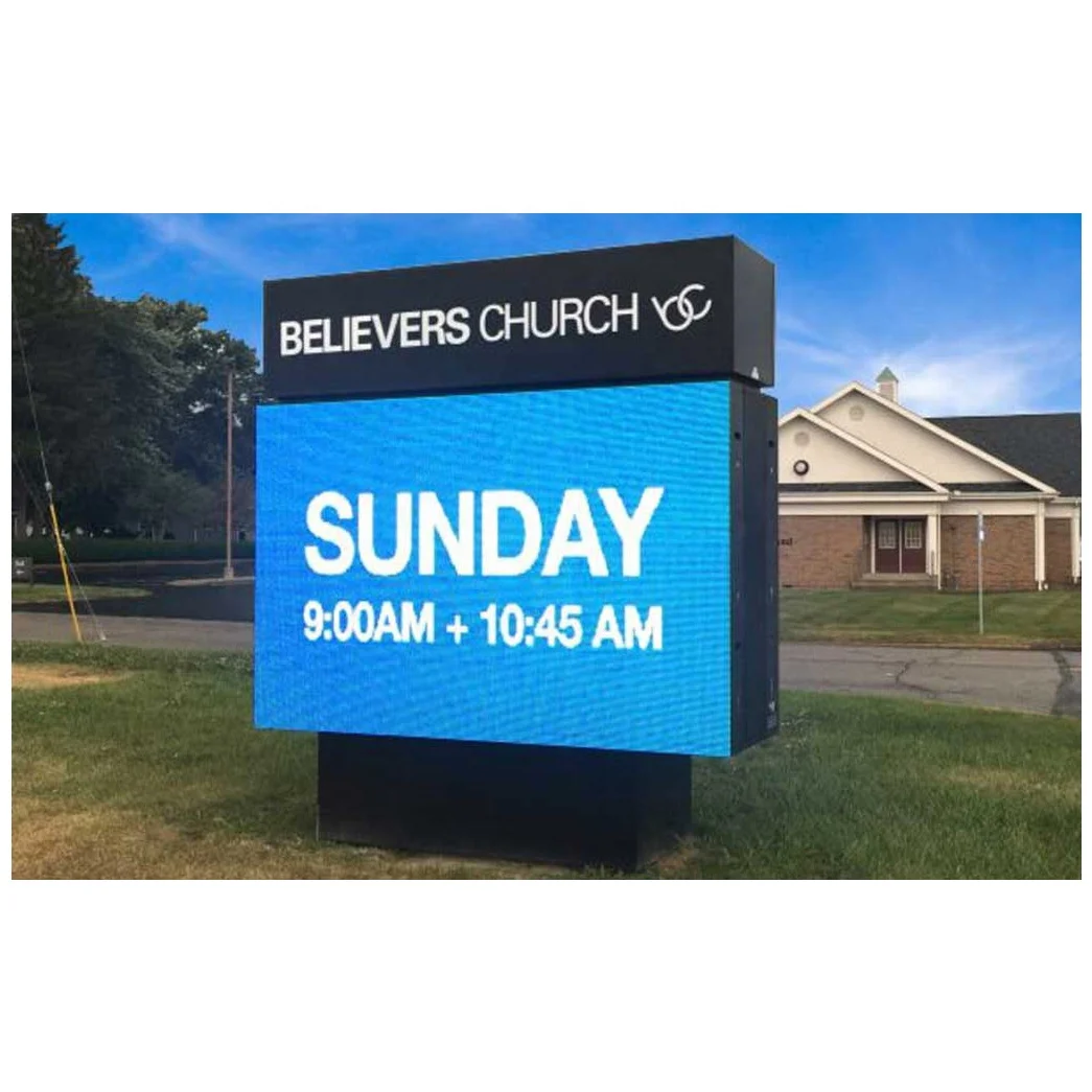 

Digital Signage LED Display Billboard Screen Waterproof IP66 Outdoor LED Advertising Players Sign Videos Wall LED Display Screen