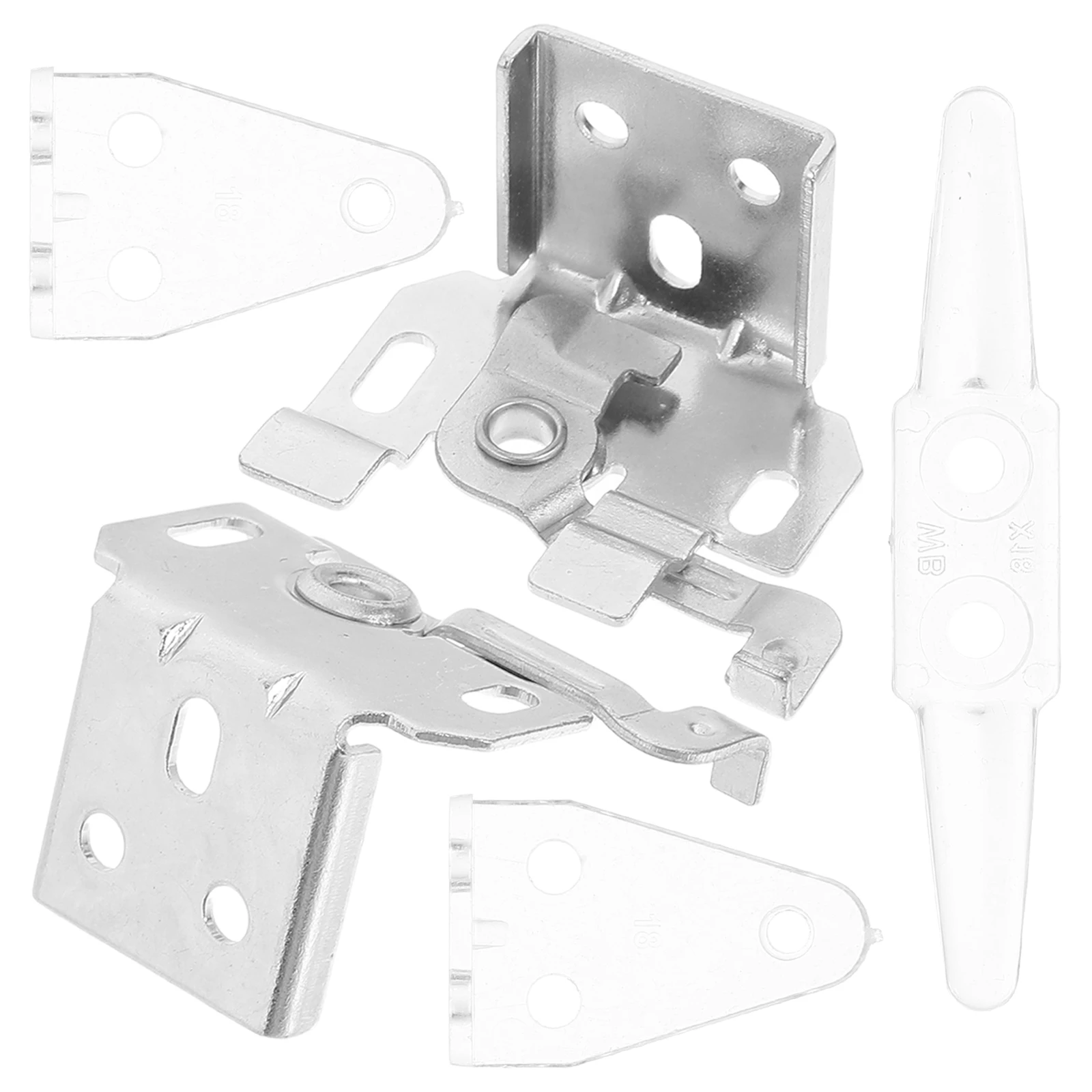 

1 set 1 Set Windproof Venetian Blind Spider Code Accessories Curtain Track Fixing Installation Metal Hooks Bottom Rail Holder