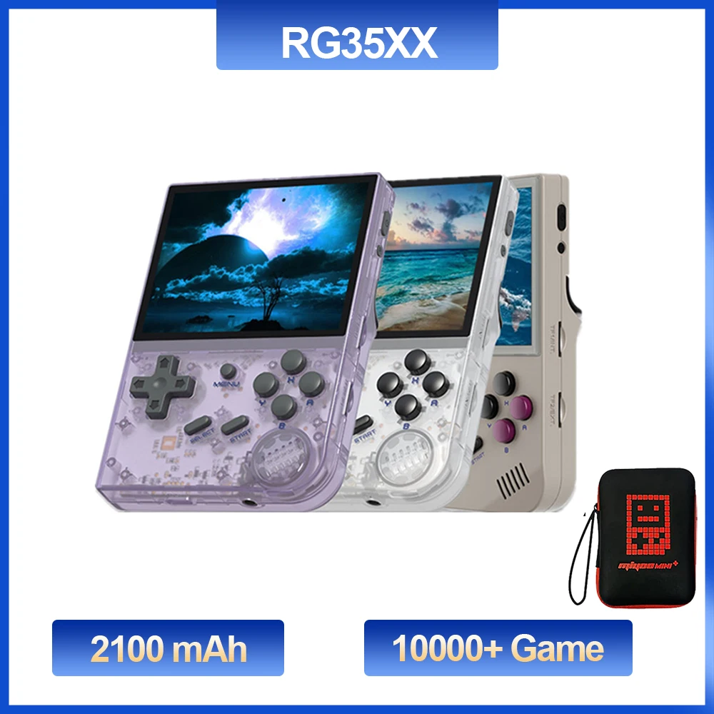 ANBERNIC RG35XX Retro Handheld Game Console Linux System 3.5 Inch IPS Screen Cortex-A9 Portable Pocket Video Player Consoles