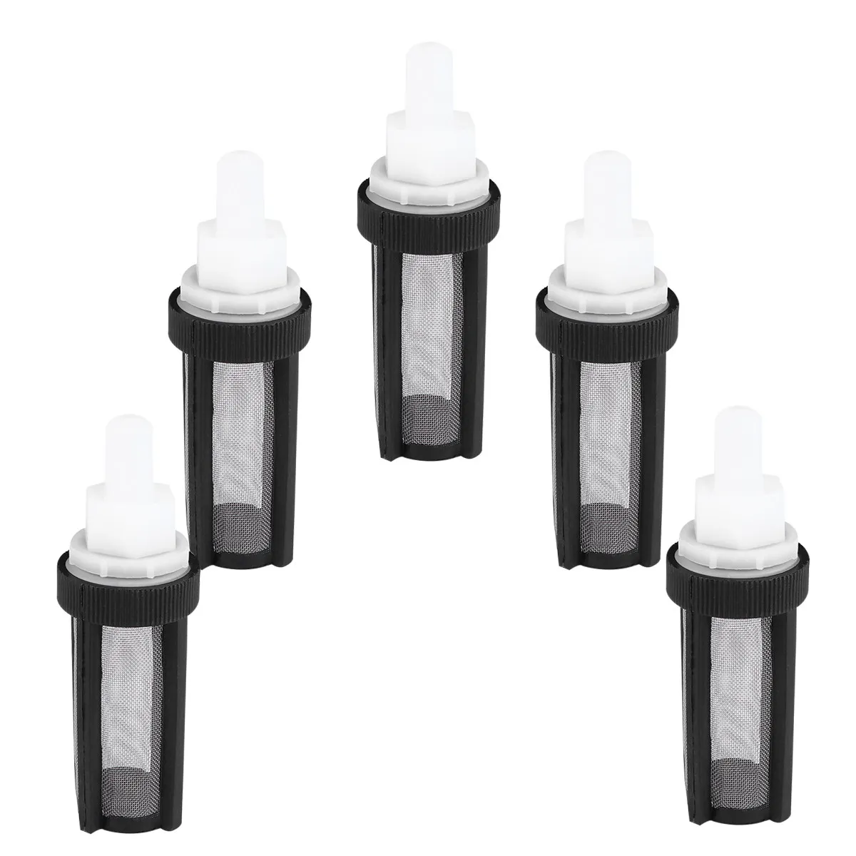 

Набор из 5 профессиональных микрофильтров для воды из нержавеющей стали для погружных насосов с внутренним диаметром 7 мм и 8 мм, простое подключение