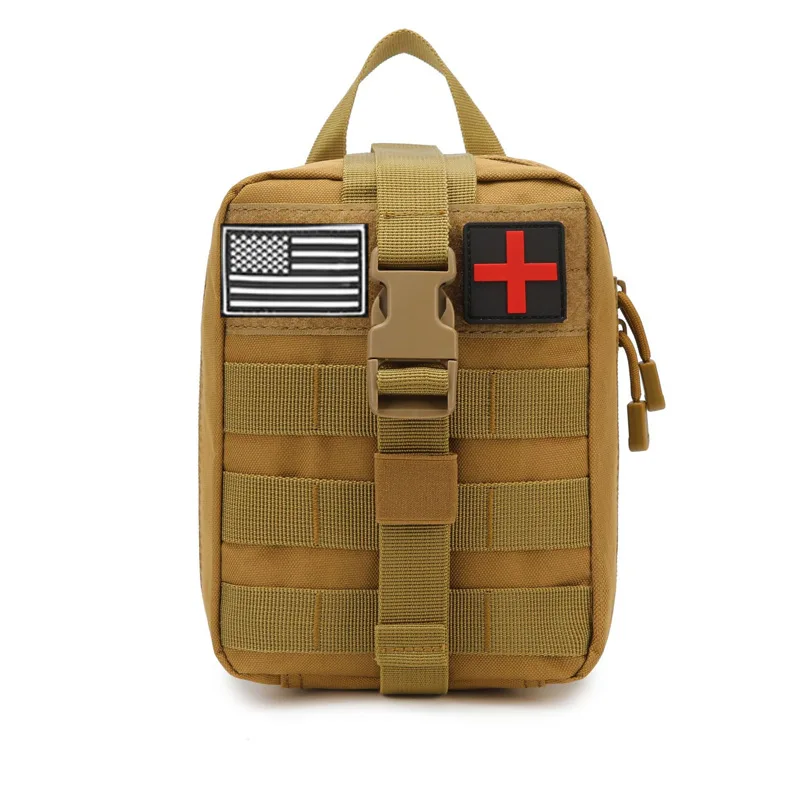 

Portable Tactical First Aid Kit Medical Bag for Hiking Travel Home Emergency Treatment Case Survival Tools EDC Pouch