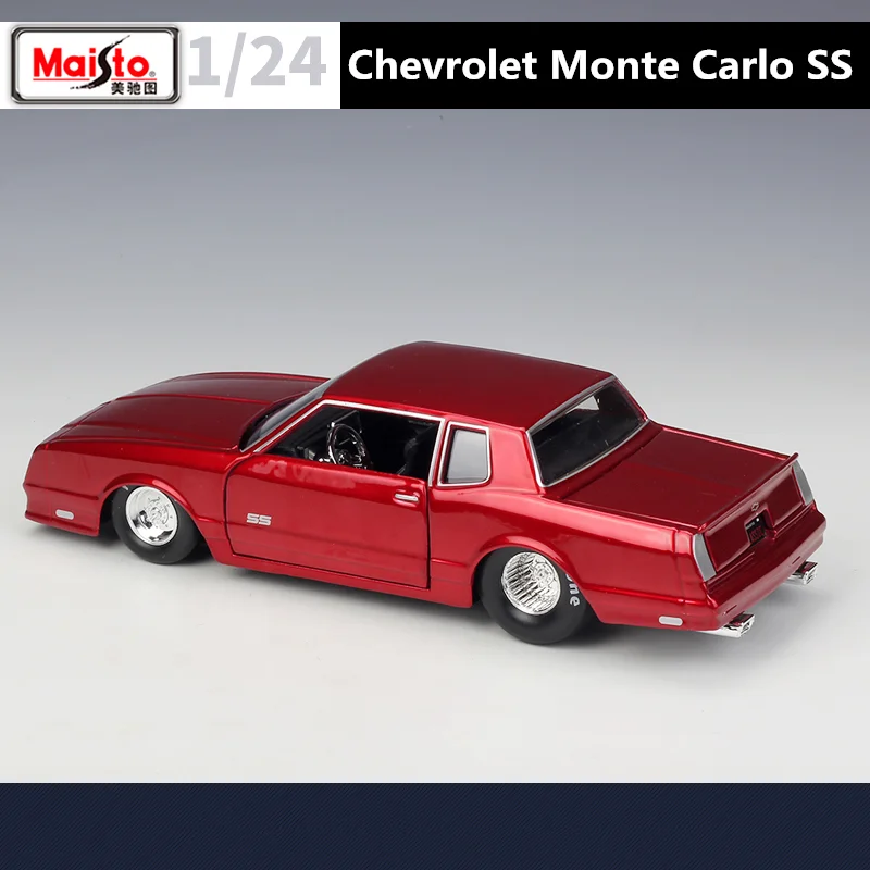 Maisto 1:24 Chevrolet Monte Carlo SS Alloy Sports Car Model Diecast Metal Toy Racing Vehicles Car Model Simulation Children Gift