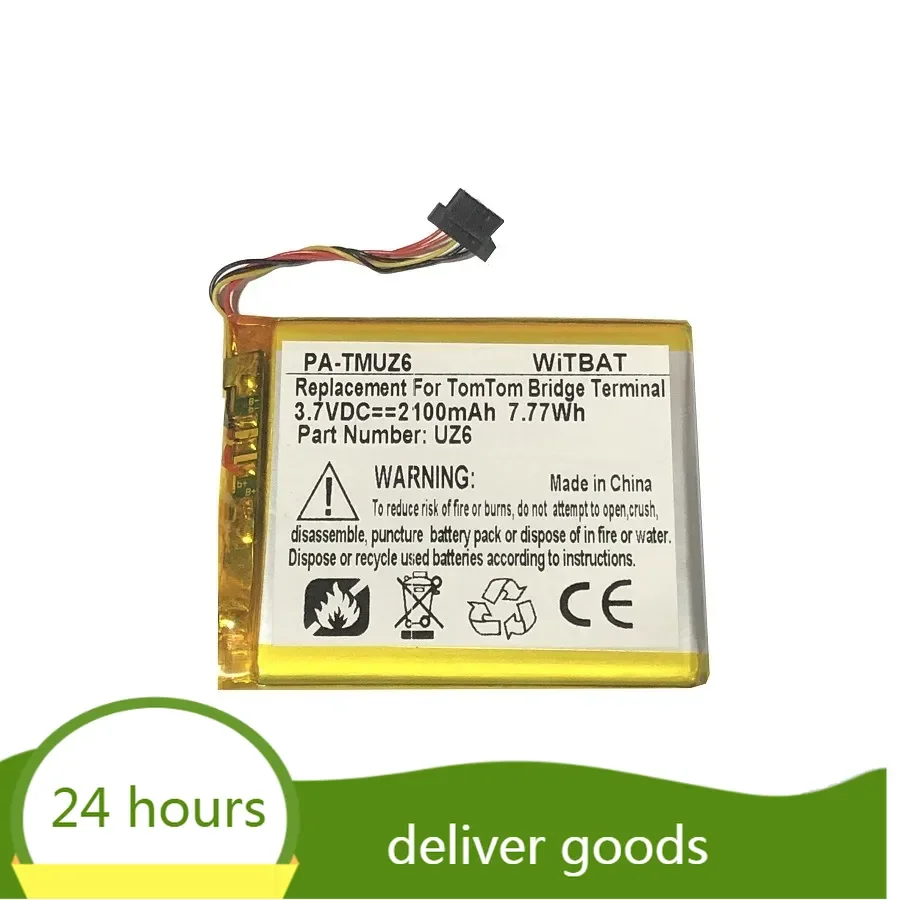 For TomTom Bridge Terminal GPS  UZ6 Battery/Fuel