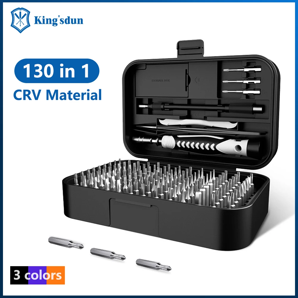 130 in 1 Screwdriver Sets Precision Portable Manual Hand Tool Kits Wireless Cordless Magnetic Small Bits for Xiaomi Phone Repair