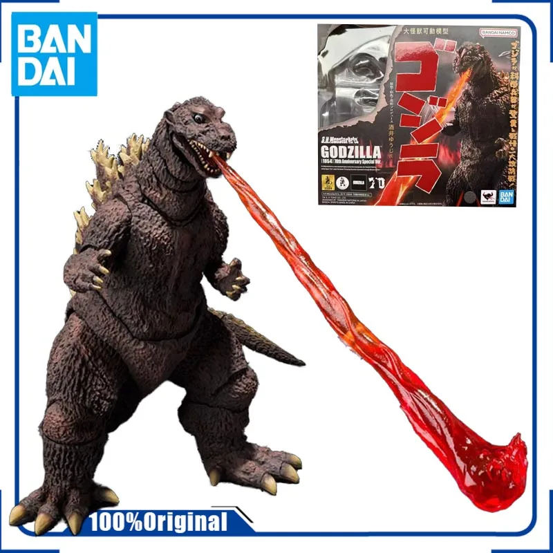 

Bandai Original Gojira S.H.MonsterArts GODZILLA [1954] 70th anniversary special Anime Figures PVC Action Figure Collector Toys