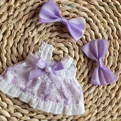 Fashion Cute 10CM Cotton Doll Clothes Changing Dressing Game High Quality Skirt Suit Dolls Accessories Girls Toys