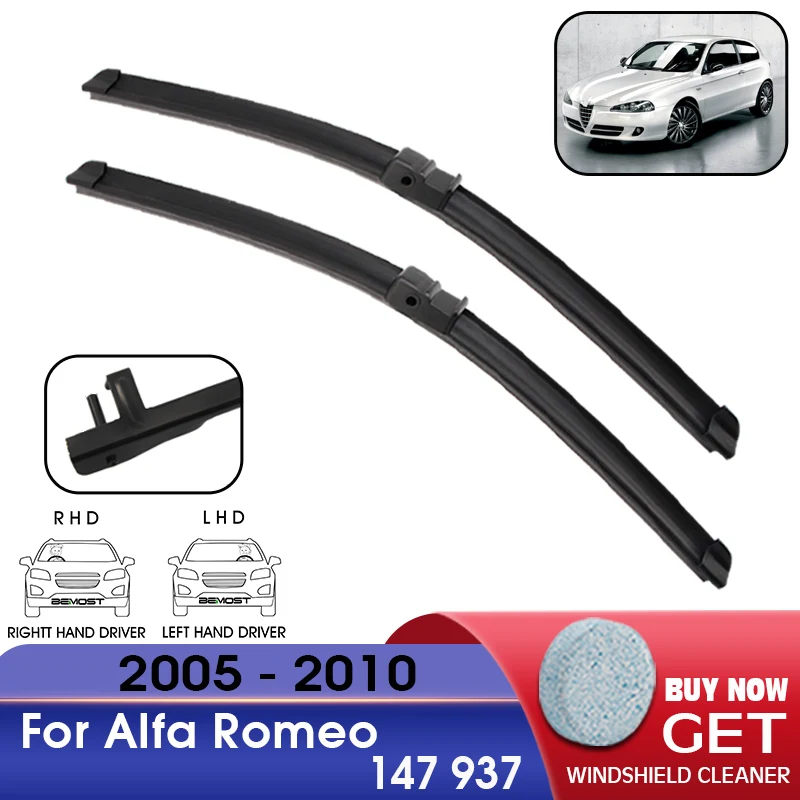 Car Wiper Blade Front Window Windshield Rubber Refill Wiper For Alfa Romeo 159 2005-2011 LHD / RHD 23