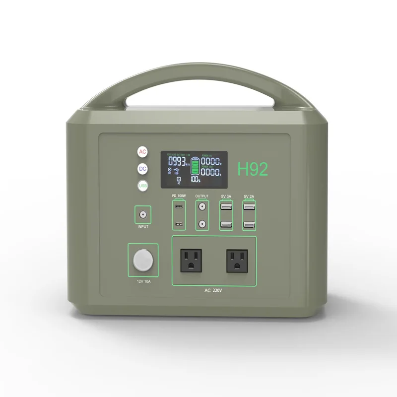 Solar Panels Optional 1000W Inverter Generator Quiet Lightweight Indoor Outdoor Use Compatible Portable Power Station