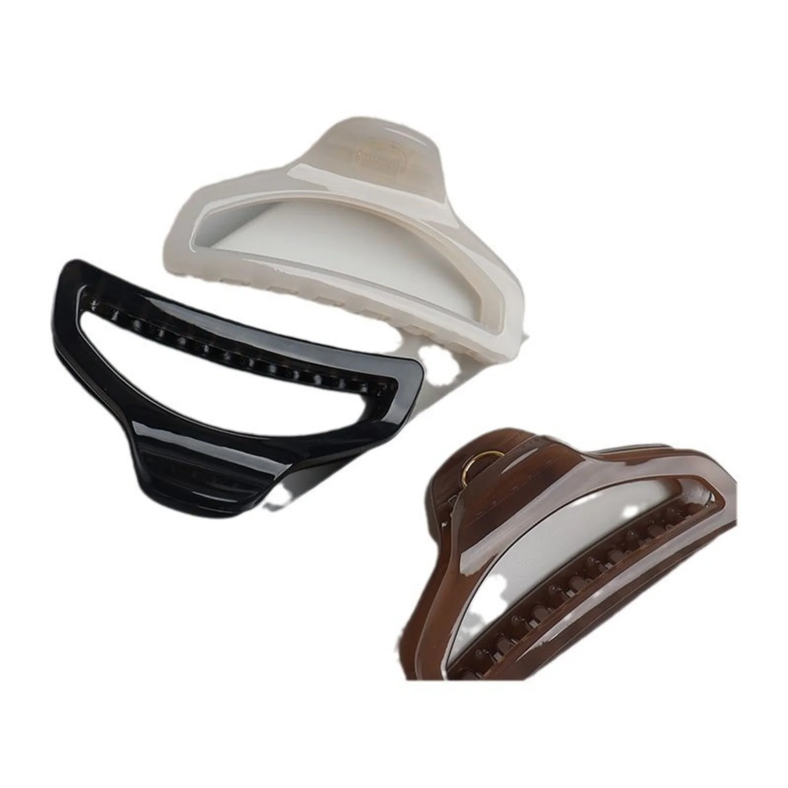 1 Stück Mittelgroße Haarklammer, Haarspange, Damen, für den Hinterkopf, Greifklammer, Französische Haarklammer, Accessoire, Premium – Detail 9
