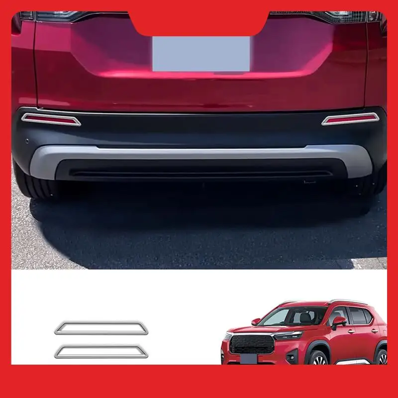 

Car Rear Fog Light Trim Covers Sticker Foglight Protector Frame For Honda WRV 2024 Japanese Version