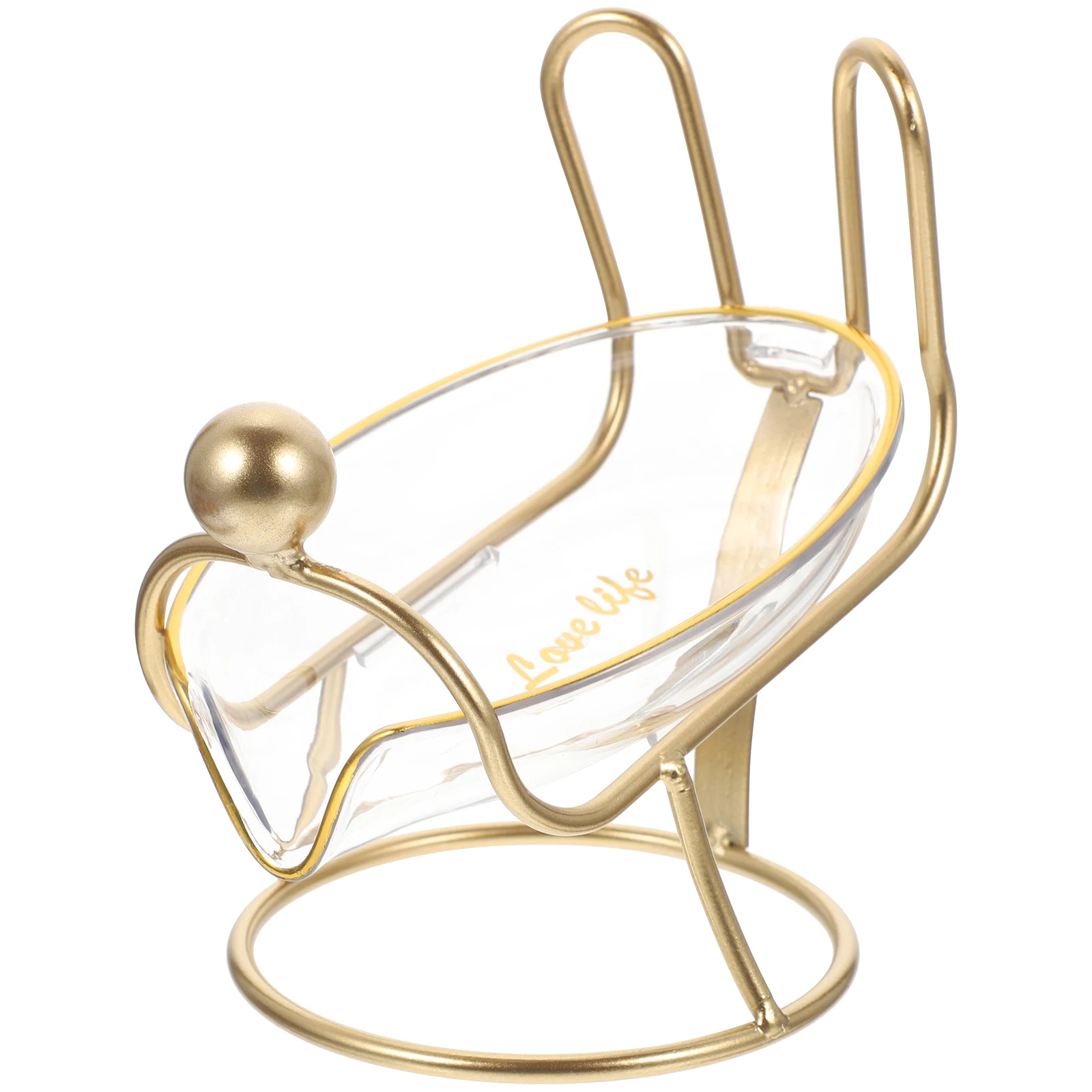 

Rabbit Design Self Draining Soap Dish for Bathroom Construction Keeps Soap Dry Adorable Modern Decorative