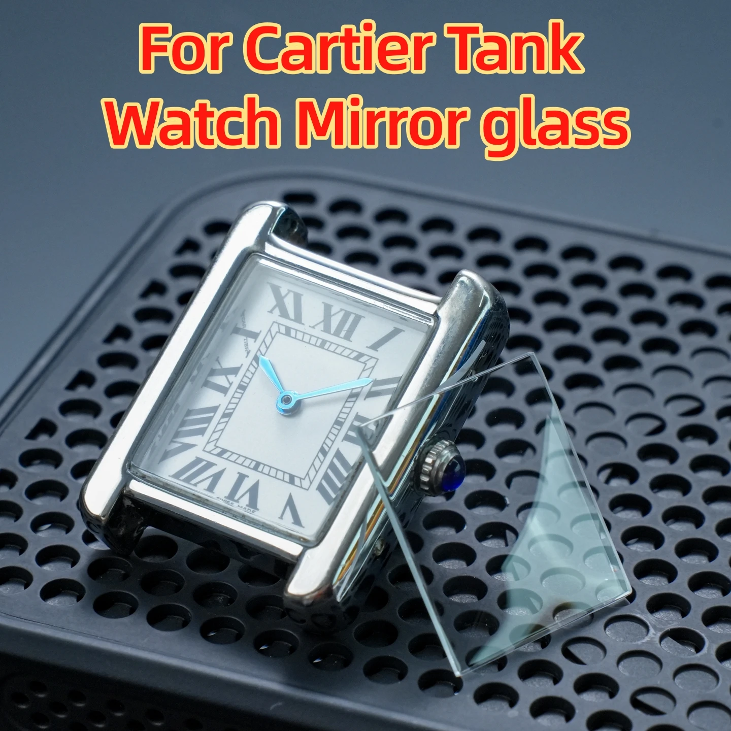 다양한 크기의 사각형 단일/이중 브리지 미네랄 시계 유 - Cartier Watch Tank 리뷰 및 가격