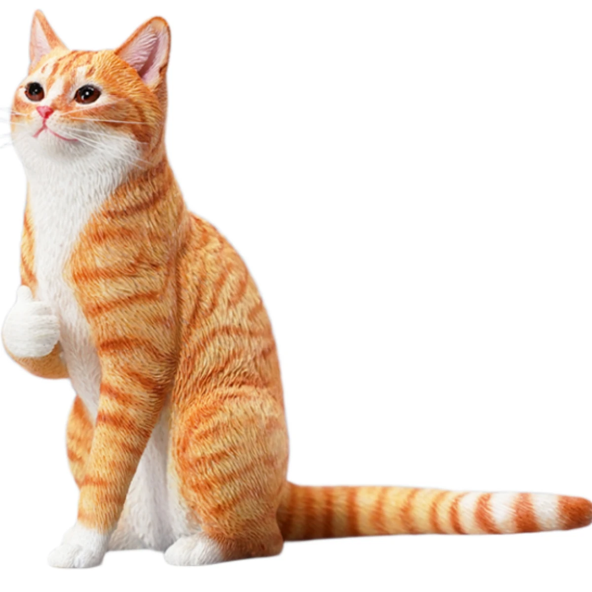 

HiPlay JXK Cat Thumb Up Cat Expertly Hand-Painted Lifelike Safe Resin 1:6 Animal Figurine