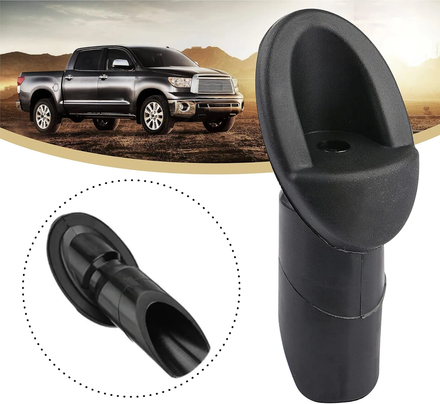 

Украшение антенны для Toyota Tundra 2007-2013, верхняя часть антенны, аксессуар 86392-0C040, ручная радиоантенна, базовая рамка