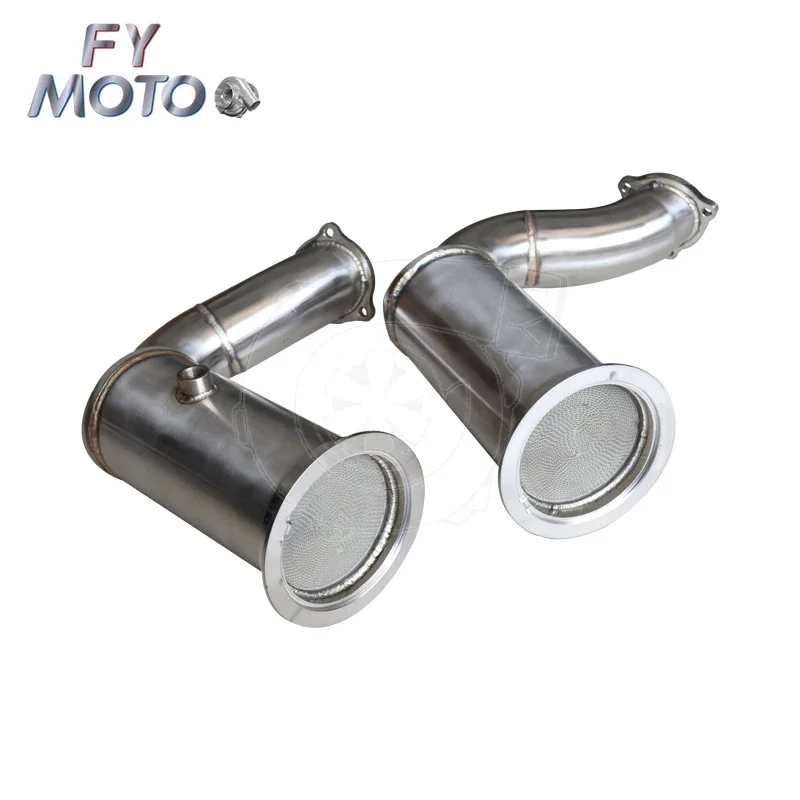 

Exhaust catted Downpipe for Cayenne Turbo S E-Hybrid / Cayenne Turbo S E-Hybrid Coupe 4.0 680hp 2019+