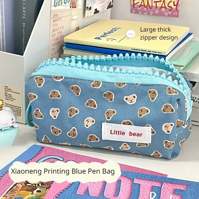 

Large Zipper School Pencil Cases, Large Capacity Student Back To School Stationery, School Acsesories Pencil Case Storage Bag
