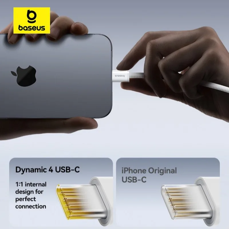Baseus Dynamic 4 Fast Charging Data Cable USB-C to USB-C 100W