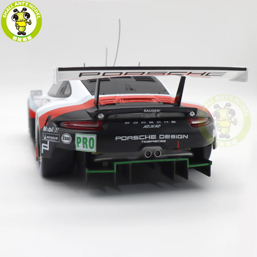 1/18 IXO 911 RSR EUROPEAN LE MANS SERIES 2020 Diecast Model Car Toys Boys Girls Gifts