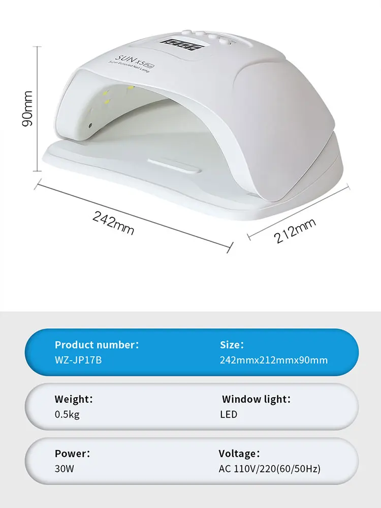 Lens Discoloration Test Color Changing Lens UV Tester Photochromic Detector Anti Blue-ray Glasses Measurer with 36 LED Lights