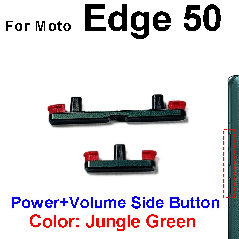 On OFF Power Volume Button For Motorola MOTO Edge 50 Fusion Edge 50 Neo Pro Power Volume Side Key Flex Cable Replacement Repair  image 5