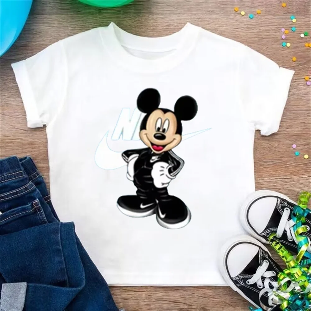 

2025 High-end Luxury Children's T-shirts, Fashionable, Breathable, 100% Pure Cotton Multi-functional Top 3-14 T-shirts