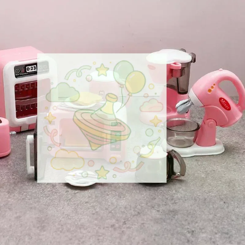 1Set 1:12 Dollhouse Miniature Coffee Machine Egg Beater Home Appliances Decor Toy Doll House Accessories