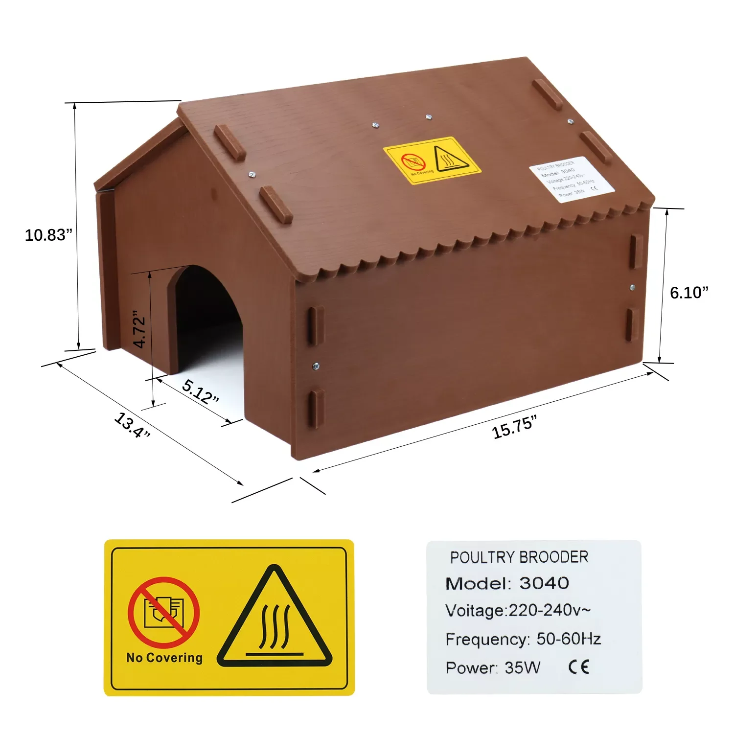 Promotion high quality brooder export quality laboratory and home use PVC brooder Electric poultry chicks brooder