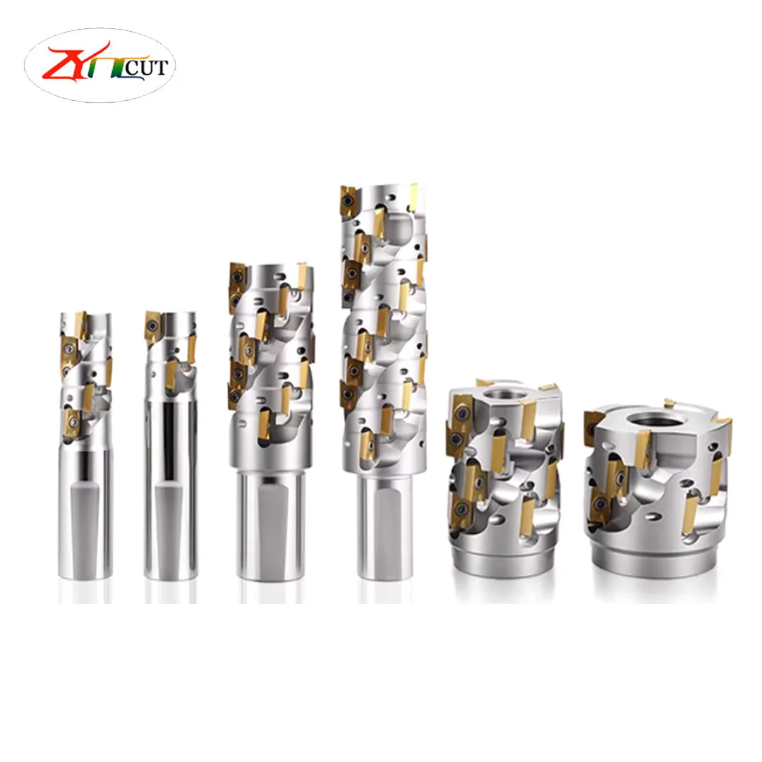 20 25 32 35 50 مللي متر قاطعة المطحنة الذرة قضيب BAP300R BAP400R دوامة نهاية مطحنة عرقوب وقاطع رئيس تثبيت APMT1604 طحن إدراج