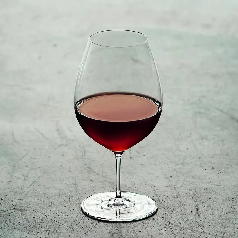 Copa de Vino Corta Serie CAVA Estilo Kimura, Hecha a Mano, Extremadamente Delgada, Artesanía Maestra, Perfecta e Impecable