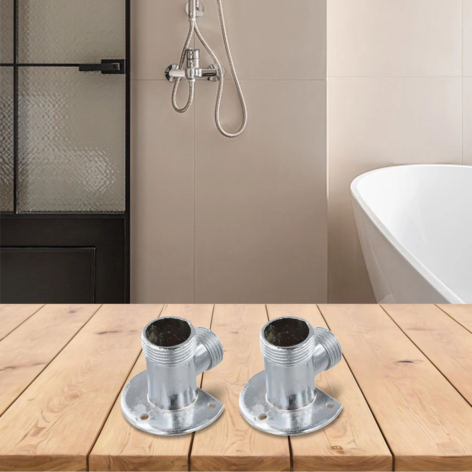 Shower Accessories Concealed to Exposed Conversion Joint Mixing Valve with Precision Threading for Leak Prevention