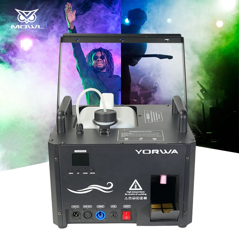 New Lightweight 1500W DMX Morning Fog Machine Hazer Machine for Stage Bar Disco Club Show
