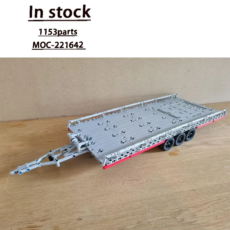 MOC-221642 مدرب حافلة النقل مقطورة اللبنات نموذج 1153 PartsMOC الإبداعية بنين أطفال عيد ميلاد اللبنات لعبة هدية