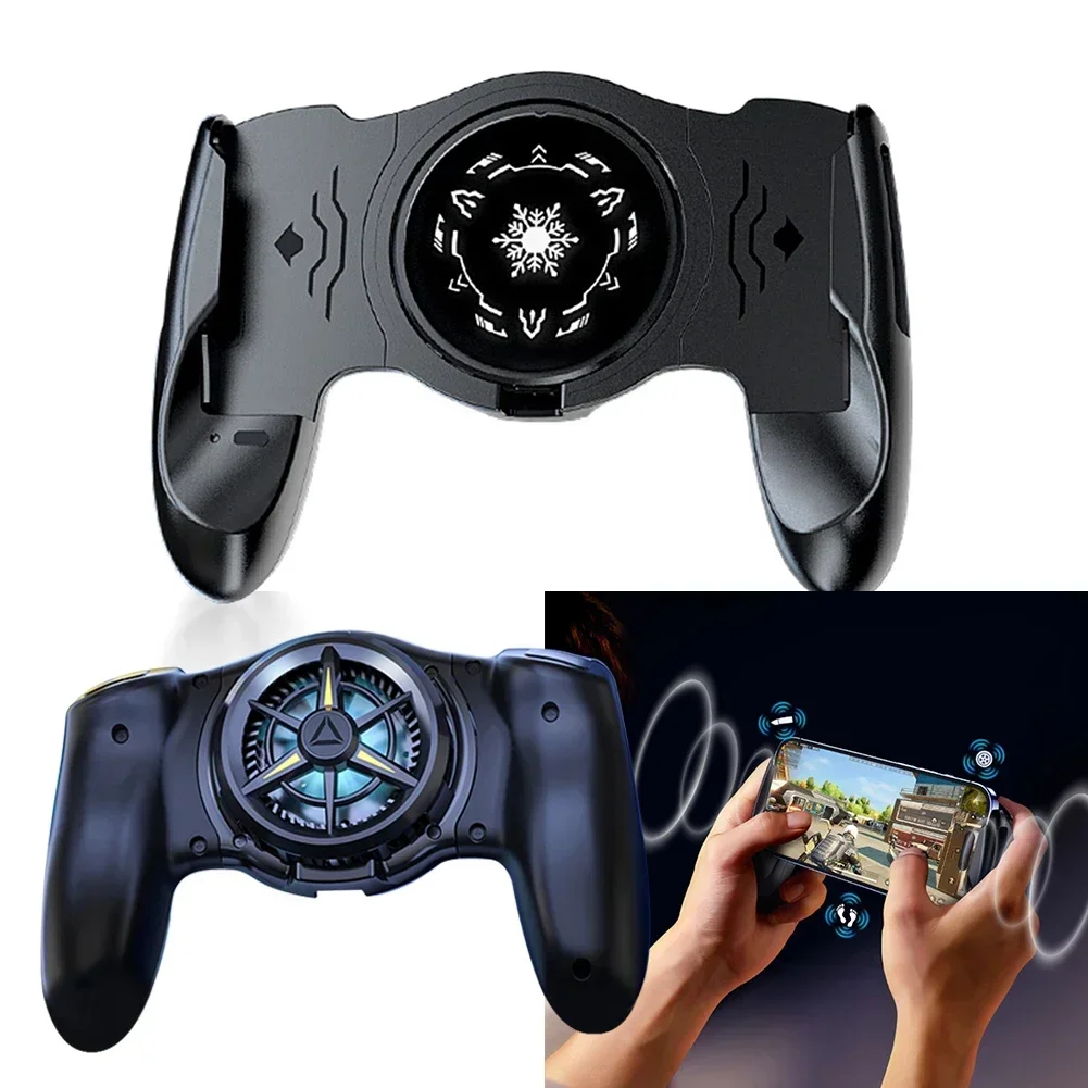 Mobile Gaming Controller with Semiconductor Cooling Fan Phone Controller Joystick Mobile Gamepad For Switch/iPhone/Android