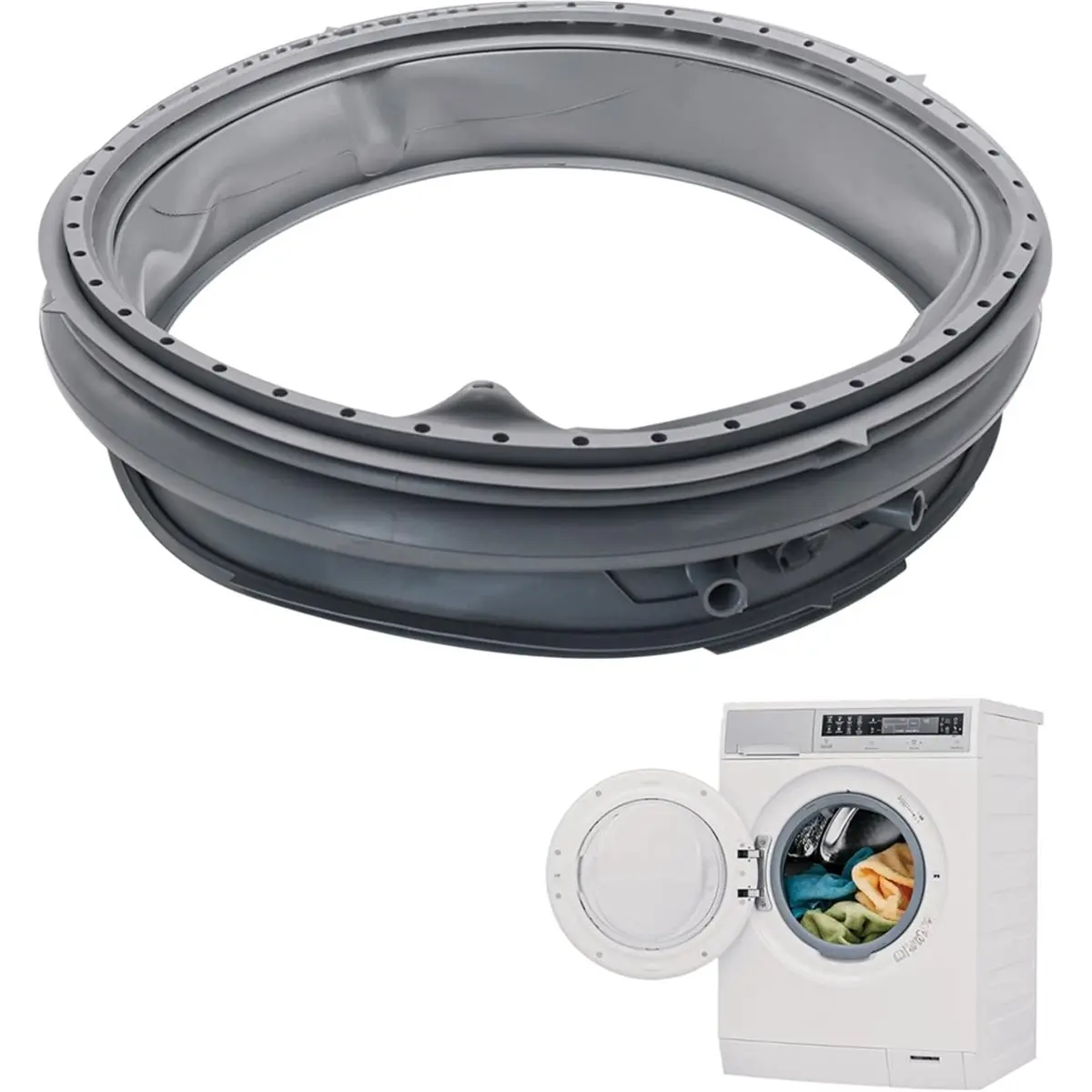 

Резиновое уплотнение стиральной машины, водонепроницаемое резиновое кольцо для DC64-03197A, уплотнительное кольцо дверцы стиральной машины барабана