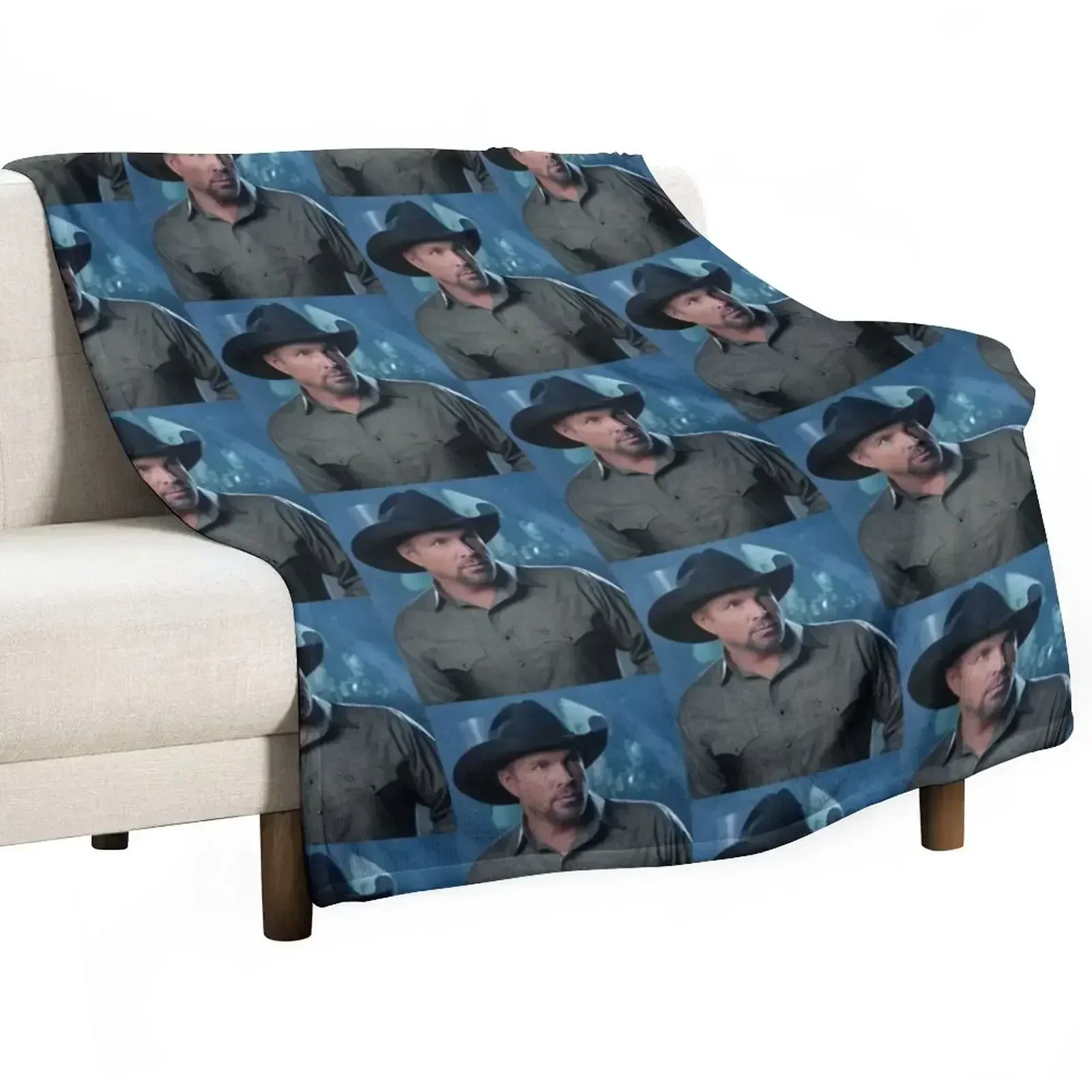 

Garth Brooks stadium tour mur3 2019 kel Throw Blanket Warm Cozy Throw Blanket for Living Room Couch